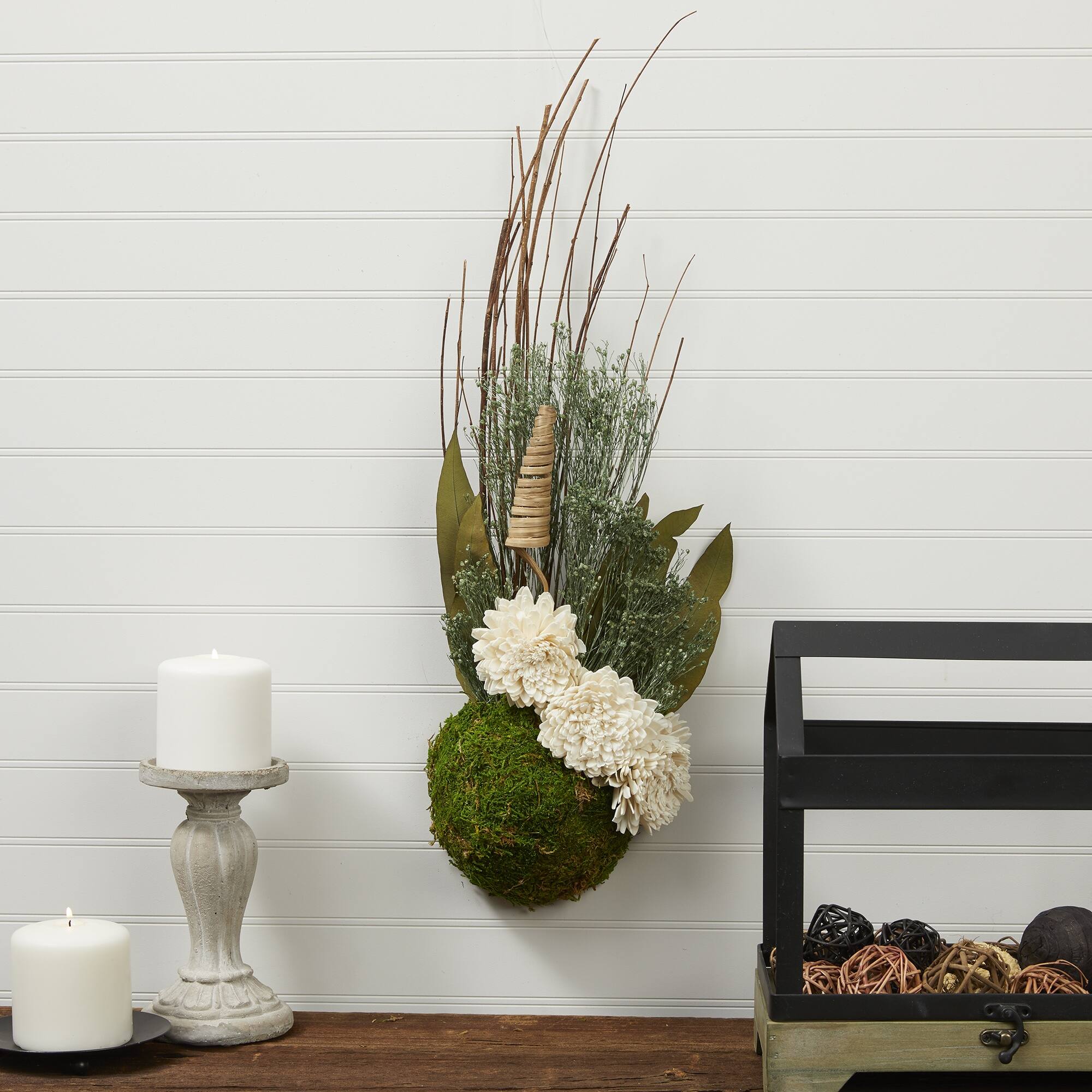 FloraCraft® Floral Desert DryFōM Green Half Ball